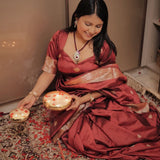 CHERRY JAIN IN UNNATI SAREE