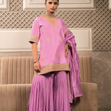 KUMUDA LAVENDER SHARARA SET WITH DUPATTA