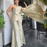 ESHA RAO IN GREEN AVANI KURTA WITH VEIL