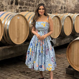 MEENAKSHI KUWADEKAR IN AIRA MIDI DRESS