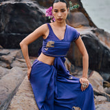 ROYAL PURPLE RASIKA SAREE