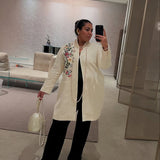 NITYA ARORA IN OFF WHITE ZUCI JACKET