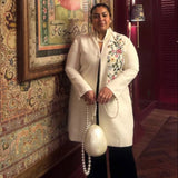 NITYA ARORA IN OFF WHITE ZUCI JACKET