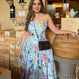 MEENAKSHI KUWADEKAR IN AIRA MIDI DRESS