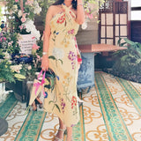 SMRITI KHANNA IN SAGE MAXI DRESS
