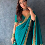 SUKHMANI GAMBHIR IN GREEN CHE NAR SAREE