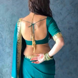 SUKHMANI GAMBHIR IN GREEN CHE NAR SAREE