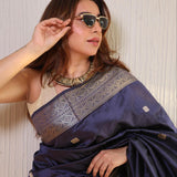 SILKEENA KAUUR IN SARASVAT SAREE