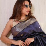 SILKEENA KAUUR IN SARASVAT SAREE