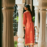 SIJH ORANGE KAFTAN