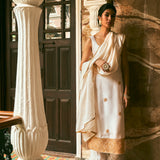 KIRAT IVORY KURTA SET WITH DUPATTA