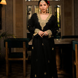 SIYAH DILKASH BLACK KAFTAN