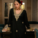 SIYAH DILKASH BLACK KAFTAN