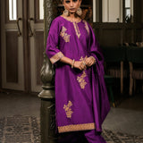 NAMIKA VIOLET KURTA SET WITH DUPATTA