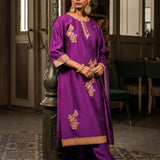 NAMIKA VIOLET KURTA SET WITH DUPATTA