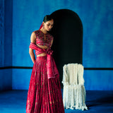 ROUGE SYMPHONY LEHENGA