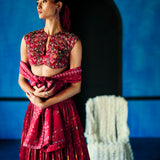 ROUGE SYMPHONY LEHENGA