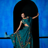 TEAL TEMPTATION LEHENGA