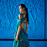 TEAL TEMPTATION LEHENGA