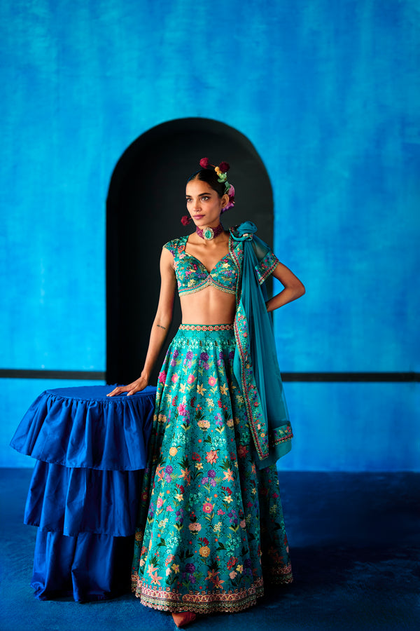 SIGNED WITH GRACE LEHENGA