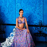 TWILIGHT BLOOM LEHENGA