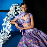 TWILIGHT BLOOM LEHENGA